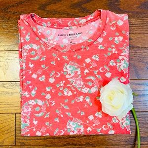 Lucky Brand Floral Tee